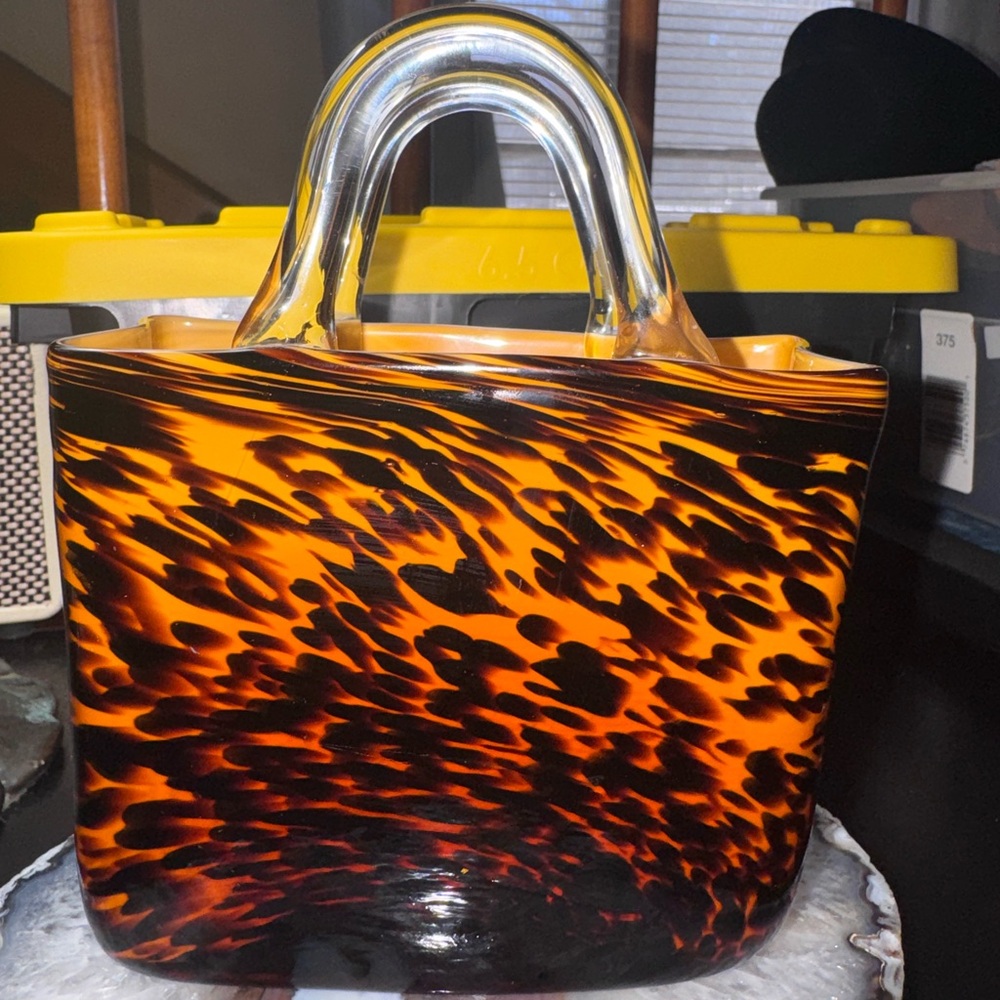 Murano Tortoiseshell Pattern Tote Bag - image 4